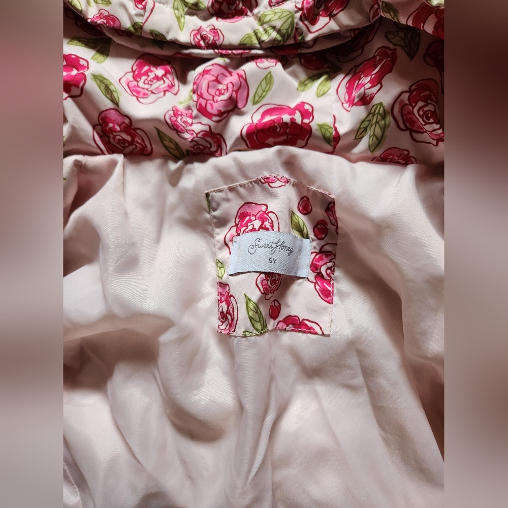 Covered In Roses Coat - Picture 3 of 6